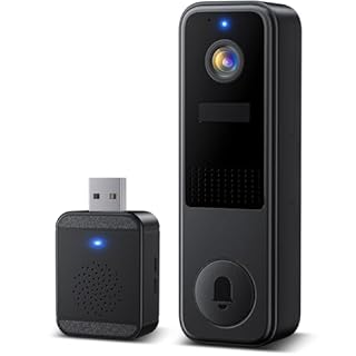 Belleye DB4 2K Battery Video Doorbell, Smart Wireless Doorbell Camera with Ring Chime, Live View with Two-Way Talk, AI Detection and Real-Time Notification, Compatible with Alexa and Vicohome
