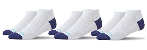 ODDBALL Performance No-Show Socks XXL (Men's size 15-18) (3-Pack) (white)
