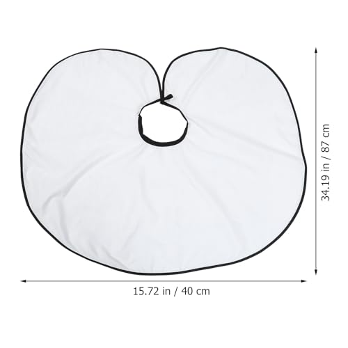 Capa Profesional para Corte de Pelo y Salón de Belleza Blanca Talla Pequeña miniatura 2