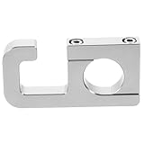 ABOOFAN Vorderer Haken Für Elektroroller Motorradhelm-aufhänger Haken Für Motorradhelm Scooter-vorderhaken Kleiderbügelhaken Für Elektroroller Aluminiumlegierung Silver