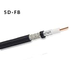 Cable coaxial de 50 ohmios de baja pérdida para divisores, antenas interiores o exteriores
