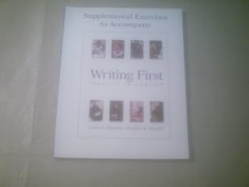 Paperback Supplemental Exercises to Accompany Writing First Practice in Context Book