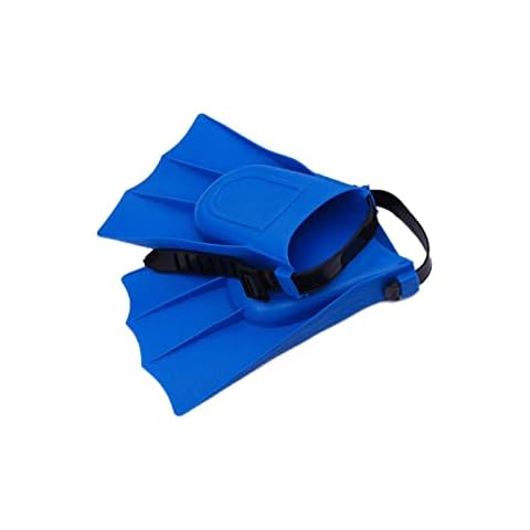 2 Pcs Swim Fins Adjustable Swimming Flippers Professional Snorkel Fins for Kid of Shoe Sizes 6.5-11.5 Cover