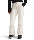 THE NORTH FACE Girls' Freedom Insulated Pant, White Dune, Small