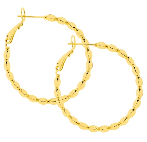 ToHeart Thin Gold Hoop Earrings for Women 14K Gold Hoop Earrings Hypoallergenic Dainty Party Gifts