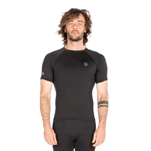 Fourth Element Men's J2 Short Sleeve Base Layer Top - Thermal Performance & Comfort with OceanPositive Recycled Fabric, Medium