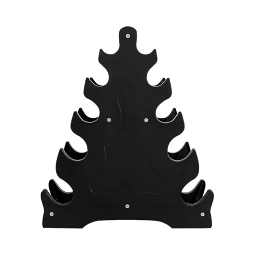 VALICLUD Dumbbell Rack Stand, 5 Tier Dumbbells Weights Handle Stand Hand Weight Tower Stand, Dumbbell Bracket Free Weight Stand for Home Gym Organization, Holds 3/5/8 LB