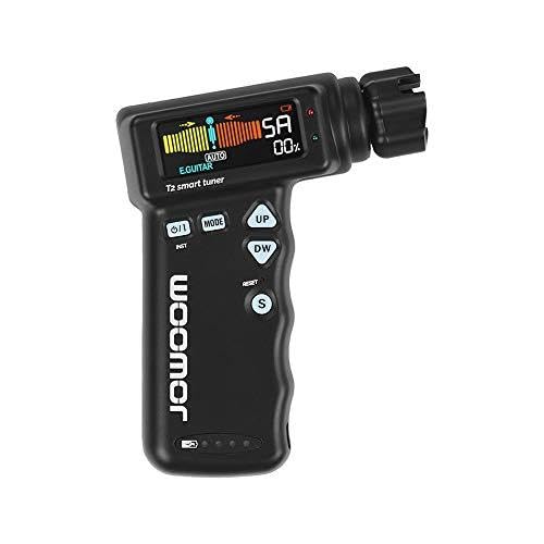 Syntoniseur de guitare intelligent automatique de haute précision à batterie intégrée