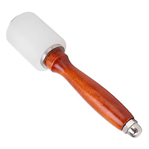 Martelo de escultura em couro profissional, martelo de escultura em nylon para artesanato em couro C