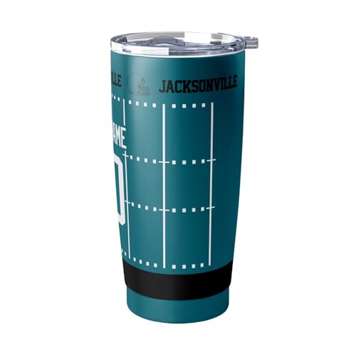 Image of ANTKING Jacksonville Tumbler 20 oz Travel Coffee Cup for Men Women Boy Custom Name Number Gifts