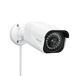Reolink 4K 8MP Camara Vigilancia Exterior PoE con ...: Vídeos de 4K Ultra HD: esta cámara PoE pasa de 5MP a 4K Ultra HD. Es 1.6X más claro que 5MP y 4X más claro que 1080p. Los detalles que ve en casa o en la tienda se reproducirán perfectamente en transmisión y reproducción en vivo. La grabación de audi...