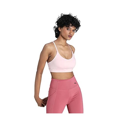PUMA Low Impact Strappy B Reggiseno Sportivo, Loto, XL Donna
