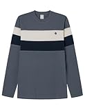 bordados camisetas bogota Camiseta Bordada Springfield Tricolor Pique T-Shirt L/S with Tree Embroidery Camiseta Bordada, Azul, M para Hombre