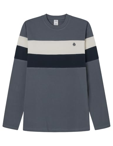 T-shirt brodé Homme Springfield en maille piquée premium avec broderie fine