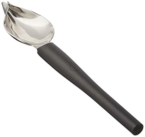 Mercer Culinary Precision Spoon, Stainless Steel, Stainless, 27.8 x 9.1 x 1.6 cm, Large, 7-7/8-Inch