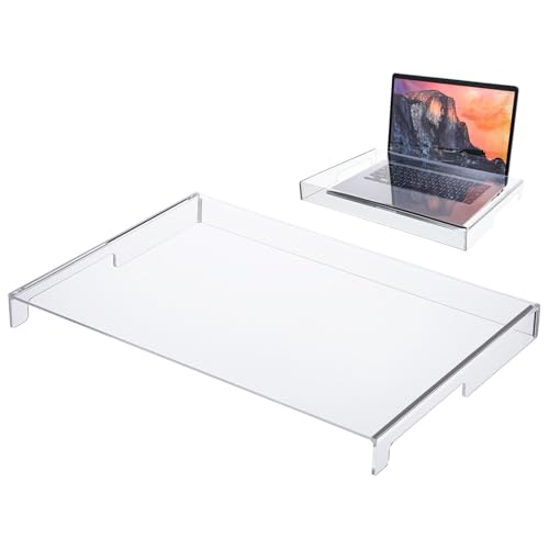 Cubierta anti-polvo transparente para mantener ordenado tu escritorio y portátil de 15,6''