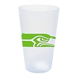 Wincraft NFL Silikon Trinkbecher 470 ml Ice Seattle Seahawks