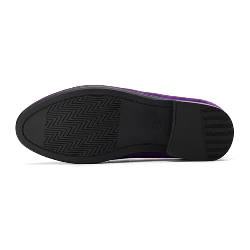 Image of JITAI Boys Dress Loafers for Weddings & School, Breathable Slip-On Leather Tuxedo Shoes, Toddler to Preteen