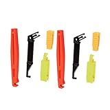 OUNONA 8pcs Car Fuse Puller Remover Professional Clip Extractor Tools for Easy Automobile Fuse Replacement and Maintenance