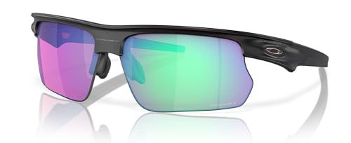 Oakley Bisphaera Sunglasses Matte Black with Prizm Golf Lens 68mm + Case