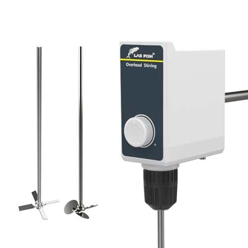 LAB FISH OS-10 Overhead Stirrer, 10L 100-1000RPM w/Stirring Rod