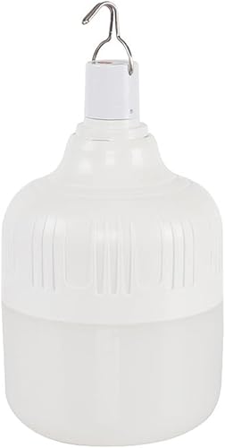 Angoily Bombilla LED impermeable recargable por USB, lámpara portátil para tienda de campaña para acampar, senderismo, mercado nocturno, uso de
