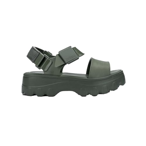 Image of Melissa Kick Off Platform Sandals for Women - Super Soft and Flexible Vegan Chunky Platform Sandal with Adjustable Straps and Open Toe Design