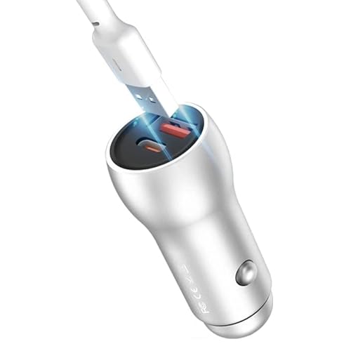 CATERPLAN® Carregador Veicular Pd 20w Usb Turbo 3.0 + Tipo C