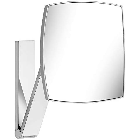 Espejo de maquillaje de pared KEUCO con brazo oscilante y articulación giratoria Cover