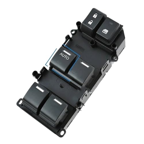 Interrupteur de commande de lève-vitre électrique Honda Accord 2008-2012 noir