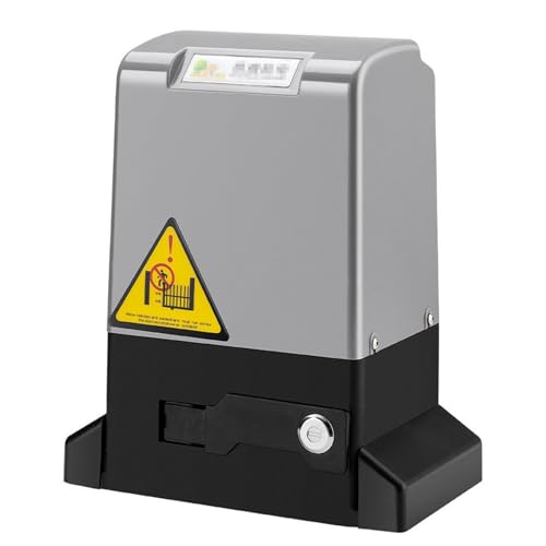 YXZYFPP Kit de Apertura automática para Puertas correderas de Alta Resistencia: Motor eléctrico para Puertas correderas de hasta 1600 kg, Ideal para Uso doméstico y Comercial. (550w)