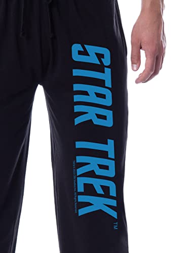 Star Trek Men's Classic TV Series Show Logo Sleep Jogger Pajama Pants2