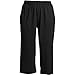 Lands' End Women s Sport Knit Capri Pants Black Regular Medium