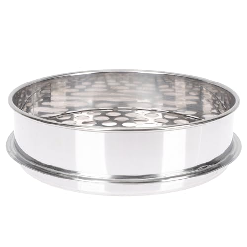 HANABASS �X�e�����X�� �ی������ӂ邢 ���a20cm ���b�V���T�C�Y15mm �^��ӂ邢 �ƒ�p ���X�g�����p�� �V���o�[�F ���q�T�C�Y�̑I�� �h���@�\�t��