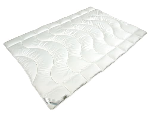 GARANTA Sympathica Microfaser Feinbatist Duo-Steppbett 155x220 cm Winterdecke warm 1200g