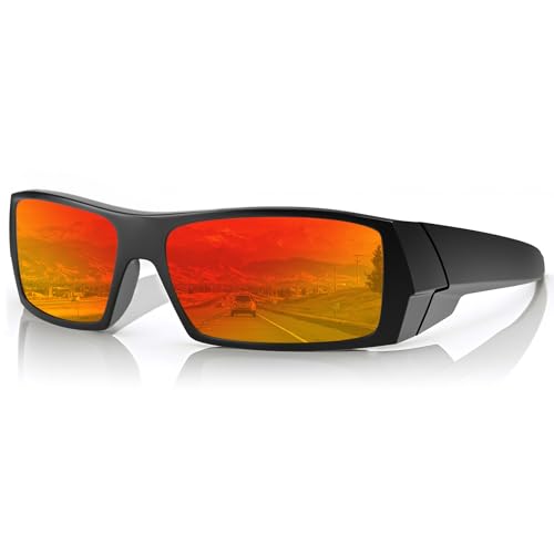 Image of WISTON Z87 Sunglasses Wrap Around Sunglasses for Men Rectangular Safety Glasses UV400 for Sport Working 8231