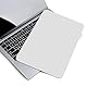 Laptop-Tastatur-Abdecktuch, Tastaturschutztuch, strapazierfähiges, reißfestes Mikrofaser-Innenfutter und Reinigungstuch, kompatibel mit MacBook Pro 15 Zoll / 16 Zoll