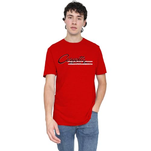 T-Shirt Chevrolet Stingray Mixte Rouge Cadeau Parfait Passionnés