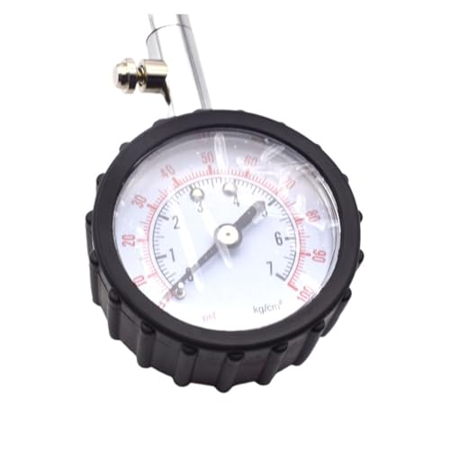 工業用圧力計. ゴムホース付きダイヤル式測定ゲージ付きタイヤ空気圧ゲージ車のタイヤ空気圧測定に使用 .プレッシャーゲージ