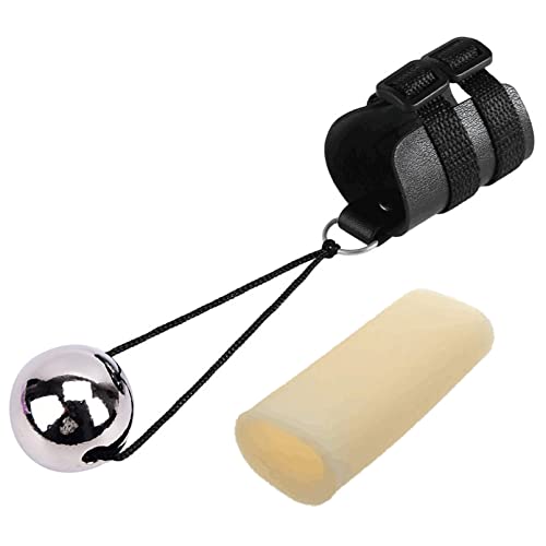 SNAILAGE Men’s Gravity Ball Loaded Device Male Weight Lifting Training System For Male Strength Enhancement with Silicone Protective Sleeve B, Black