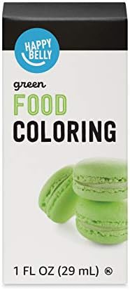 Amazon Brand - Happy Belly Green Food Color, 1 fl oz