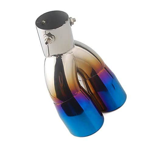 Car Stainless Steel Rear Exhaust Pipe Muffler Tail End Tube Fit For C-HR CHR 17-18 Car Accessories