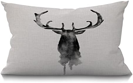 BGBDEIA Cushion Cover Guitar Bass Music Musical Instruments Strings Cool Performance Board Rectangular Throw Pillow Covers for Couch Sofa Home Decor Cotton Linen 12x20 Inch 30 x 50 cm