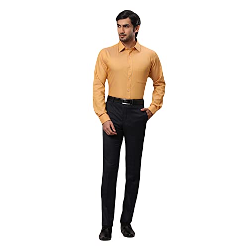 Image of Raymond Men's Solid Slim Fit Shirt