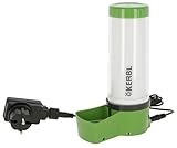 Kerbl Pet Pet 82738 NoFrost Superior 2.0 Abreuvoir pour lapins avec bouteille à double paroi isolée, résiste au gel jusqu'à -20 °C, fond isolé, élément chauffant 8 W, abreuvoir pour animaux