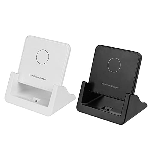 Snelle draadloze oplader 15W Mobiele telefoon Afneembaar Oplaadstandaard Pad Dock White Phone Parts - Image 8