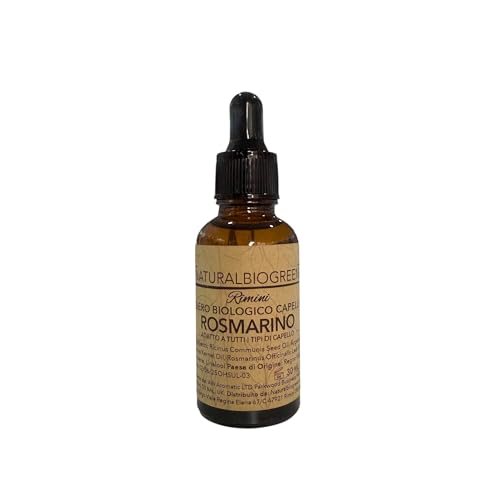 Naturalbiogreen Siero Biologico Per Capelli Al Rosmarino 30 Ml