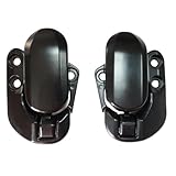 KDFUHRUI Left & Right Soft Top Convertible Roof Latch Lock fits for 1990-2003 Mazda Miata NA01-R1-310L NA01-R1-320L
