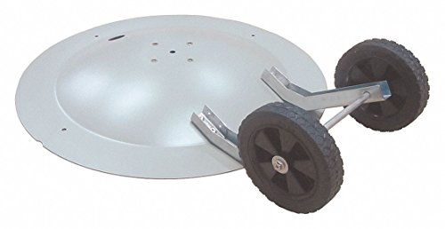 Dayton Pedestal Mount Wheel Kit for Use with 1ZCP2D, 1ZCP3D,Includes Wheels, Brackets, Assembly Hardware