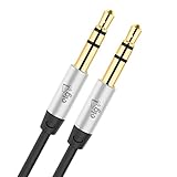 Cabo Estéreo Auxiliar de Áudio, Conector P2 X P2, Conectores de 3.5mm Banhados a Ouro, Alta Definição Sonora, Cabo Emborrachado Flexível, 1m, P3510HD, ELG